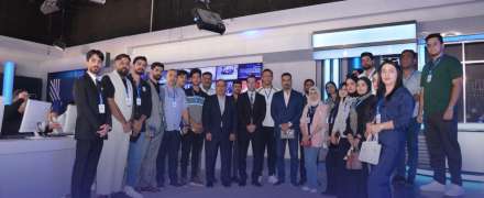 Digital Media Students at Al-Mansour University College Step into the Real Media Field with a Visit to the Iraqi Media Network