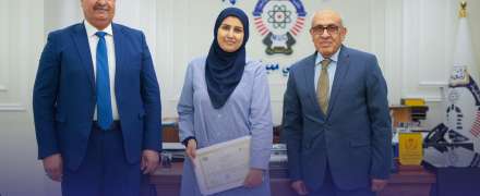 Dean of Al-Mansour University College Honors Dr. Lubna Abdul Rahman for Her Promotion to Assistant Professor