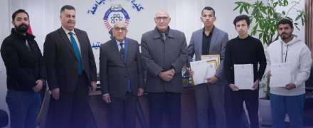 Excellence Beyond Borders: Dean of Al-Mansour University College Honors Students for Achieving International Sports Coaching Certifications