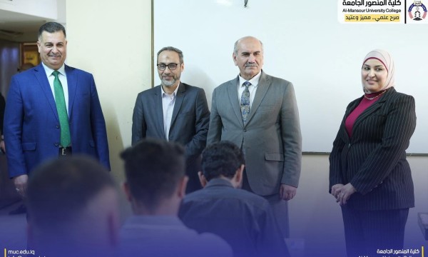 تكامل التخصصات في قاعة واحدة, طلبة الإعلام الرقمي وهندسة الاتصالات يؤدون الامتحان المشترك في المنصور